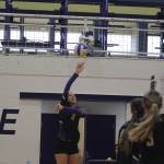 Heather Spaulding \ Staff photo
Wolverines returning the ball to the Lobos.