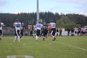 Contributed photo by Robert Rainier Spaulding
Finn Levasheff heading down the field.
