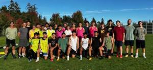 Heatehr Spaulding Staff photo
Back Row from Right to Left:, Coach Colby Borders, Coach Dan Fuller, Gabriel Peppers, Jasper Mahn, Malachi Cullen, Forrest Goodremont, Matthew Van Dyck, Emilio Bayas, Milo Martin, Kaden Horn, Will Youngsman, Pablo Peralta, PJ Nixon, Maxwell Matsumura Middle Row Left to Right: Coach Brian Goodremont, Coach Mike Horn, Nick Roberson. Christopher Christopher. Kelly Donogh, Eli Lane, Jamison Maquire Front Row Right to Left: Riley Miller, Abdul Guzman, Isidro Churape, Henry Oswald, Oliver Grifo, Junye Lyu, Ngozy Vergara