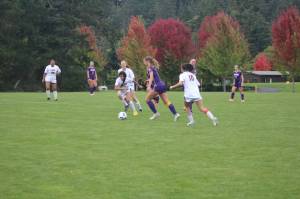 Contributed photo by Robert Rainier Spaulding
Wolverines take the ball downfield.