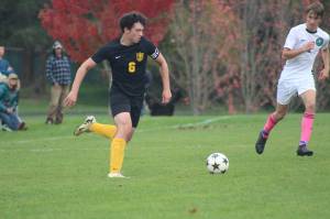 Heatehr Spaulding \ Staff photo
Wolverines kick the ball down field.