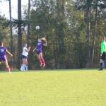 Contributed photos by Robert Rainier Spaulding
The Wolverines get control of the ball via head shot Oct. 24.