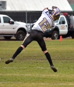 Contributed photo by Al Camp
Wolverine Channing Kleine throws the ball.