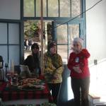 Lime Kiln Holiday Open House celebrators.