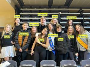 Contributed photo
Friday Harbor thespians act their hearts out during Januarys conference.