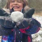 Contributed photo
Calvin Stucki shows off a perfect snowball.