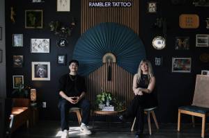 Contributed photo
Shaylee Hollan and Sean Schultz waiting to see who will spin the wheel