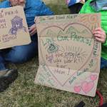 Kristina Stucki \ Staff photo
A few signs at the event.