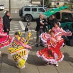 Latino Legislative Day started with dances performed by students from Mount Vernon High School. The group showcased traditional dances from Jalisco and Sinaloa, Mexico. Mary Feusner photo.