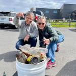 Contributed photo
A bucket of bottles from last years clean-up.