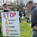 Heather Spaulding \ Staff photo
More attendees with signs.