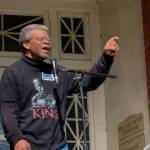 Heather Spaulding \ Staff photo
Ray Jackson, speaking not as the mayor but a concerned citizen.