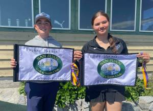 Contributed photo
Joe Anderson Boys Medalist with an Eight Under Par Score 64, Lili Malo Ladies Medalist Score 91