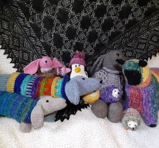 Contributed photo
Fiber arts by Elizabeth Farr (Studio 13)