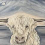 Island Moon Cow by Pamela Hoke.