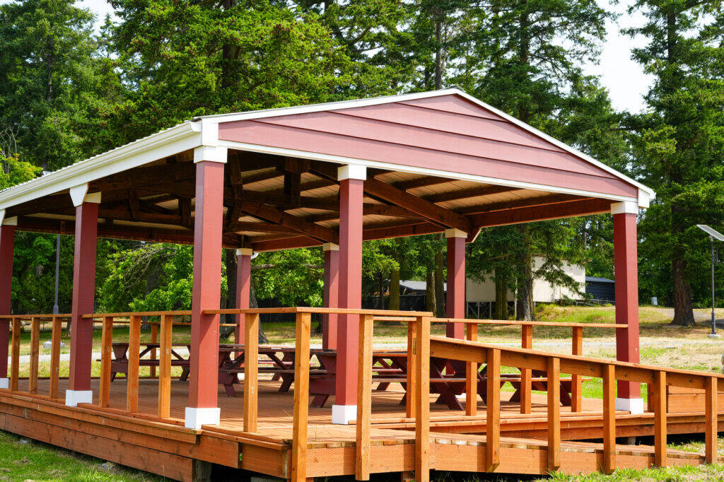 Contributed photo.
Updated picnic shelter.