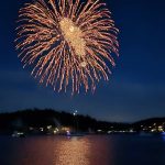 Kristina Stucki/ Staff photo
Fireworks over Friday Harbor
