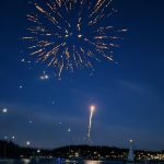 Kristina Stucki/ Staff photo
Fireworks over Friday Harbor