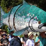 Heather Spaulding \ Staff photo
Preservation Trust with their salmon float.