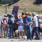 Heather Spaulding \ Staff photo
Islanders make a heart in the sand at Jacksons Beach July 17.