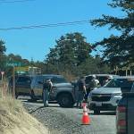 Contributed photo
US Marshals at the scene of the arrest.