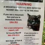 Warning posted in the area
Photo contributed by Kevin Culmback