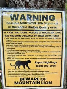 Warning posted in the area
Photo contributed by Kevin Culmback