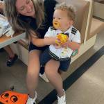 Candice and Arlo one year later