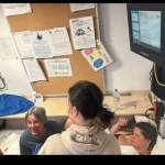 The retired maternity nurse who delivered Arlo is pictured here. If anyone knows her identity, the Macks would appreciate being able to thank her.