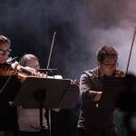 Contributed photo by Fredric Aube
The renegade violins.