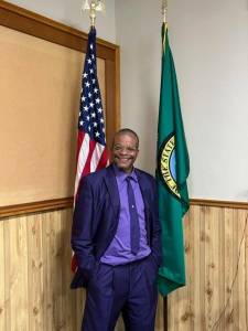 Friday Harbor Mayor Raymont Jackson.