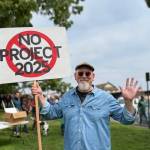 Marshall Davis waves for the camera.