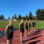 Contributed photo
Cross Country girls starting at Orcas.