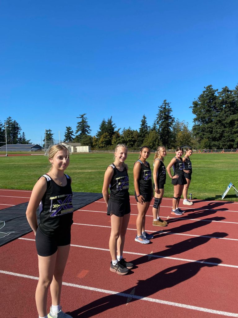 Contributed photo
Cross Country girls starting at Orcas.