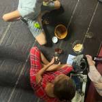 Contributed photo
Inside the familys temporary shelter.