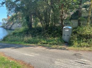 Contributed photo.
Hunter Bay toilet.