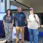 Heather Spaulding photo.
Sam Garson with a couple of his students.