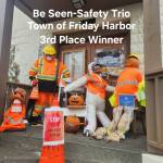 Contributed photo
Be Seen-Safety Scarecrow – Town of Friday Harbor