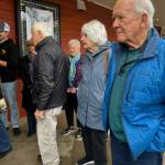 Contributed photo by Trish Morse
The crowd outside the theater.