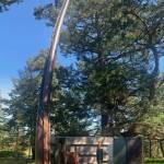 Contributed photo.
The new steel tower stands 20 feet taller than the older one, with the expanded storage and generator.