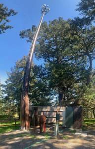 Contributed photo.
The new steel tower stands 20 feet taller than the older one, with the expanded storage and generator.