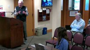 Islanders testify during the Nov. 25 council meeting.