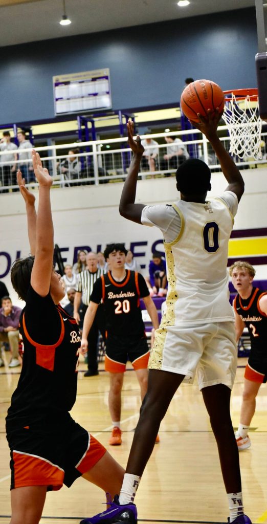 Contributed photo by John Stimpson
#0 Mamadou Hoskins with a jump shot.
