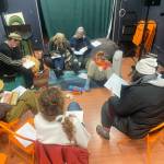 Contributed photo.
Poets gathering.