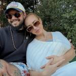 Contributed photo.
Gui Silva and his wife, Rachel Leidig, with their newborn.