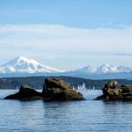 Contributed photos by Sean Trew
The seas were calm during the Around the County Race