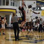 Contributed photo by John Stimpson
Wolverine #0 Mamadoo Hoskins controls the opening jump.