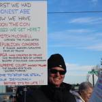 Heather Spaulding \ Staff photo
A marcher displays their sign.