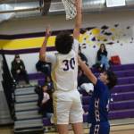 Contributed photo by John Stimpson
Hayes Penwell, #30, shoots for a two-point score.
