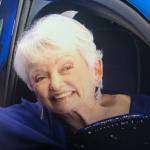 Above: Friday Harbor resident Mary Ellen Judge in her new car on Wheel of Fortune.